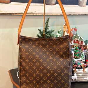 Louis Vuitton Looping GM Monogram Bag.